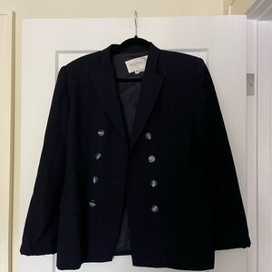 Nwot Hugo Buscati 💯 wool classic double breasted blazer jacket